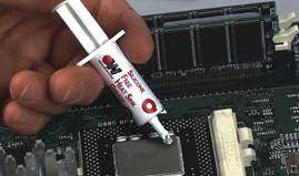 Picture of Is heat sink compound (thermal paste) electrically conductive?